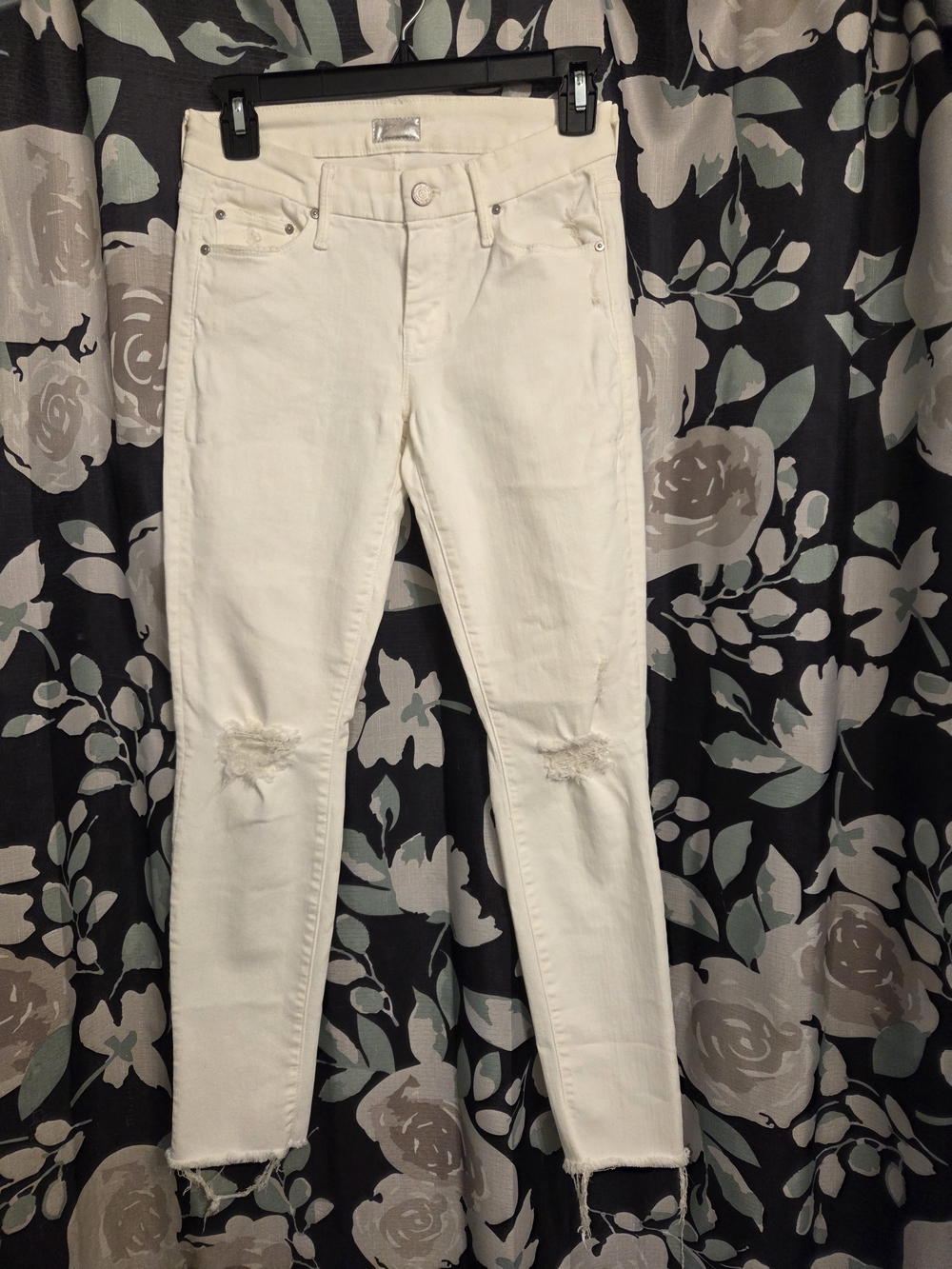 Mother Looker Ankle Fray Little Miss Innocent Jeans